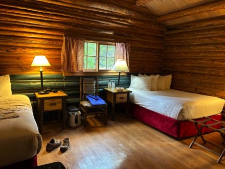our cabin, Colter Bay, Teton N.P.